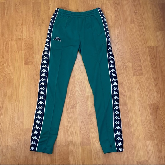 Kappa Men’s Logo Green Soccer Pants Small - Picture 1 of 9